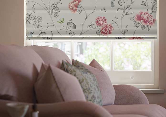 Borneo, Rose - Roman Blind - Image 5